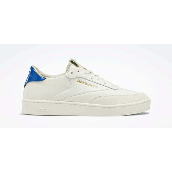 Reebok Club C Clean Chalk Off White Vector Blue US size 10 Classic Vintage - Picture 8 of 8